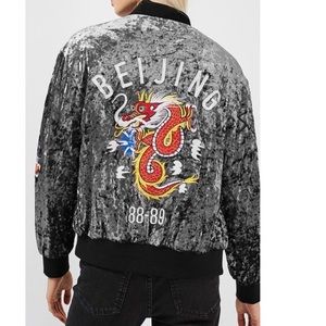 Topshop bomber jacket sz4